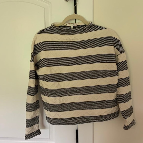 Anthropologie Eri + Ali Saborie Pullover Sweater striped - Picture 3 of 8